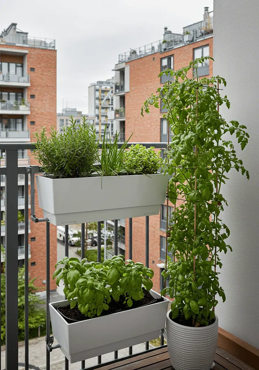 plantas para horta em apartamento