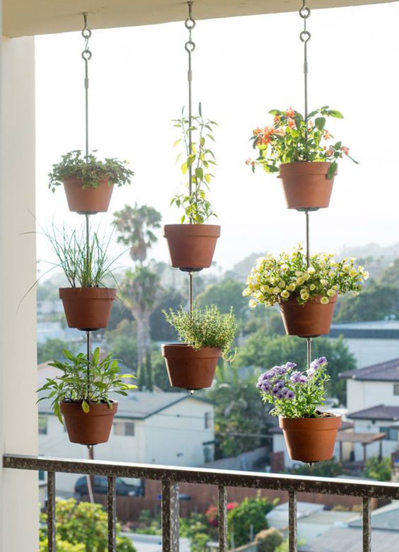 horta vertical em apartamento