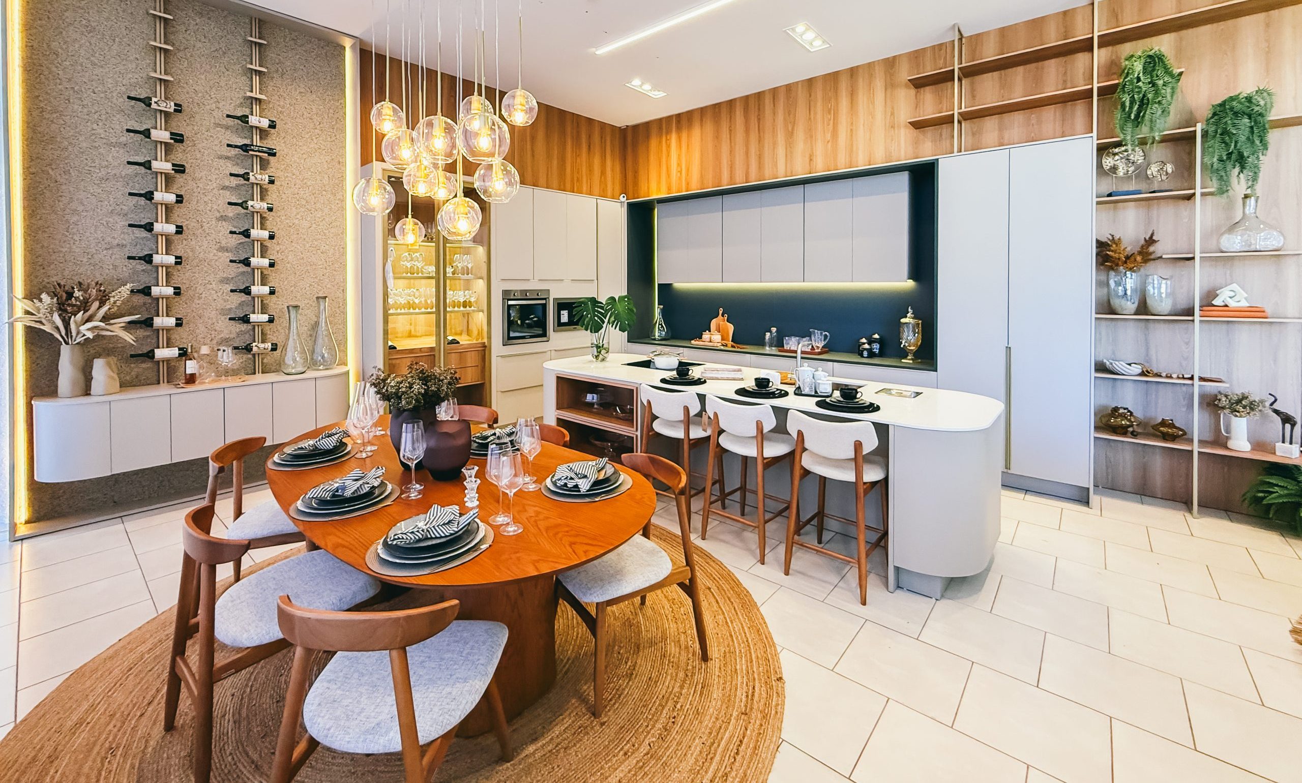 cores para cozinha de apartamento