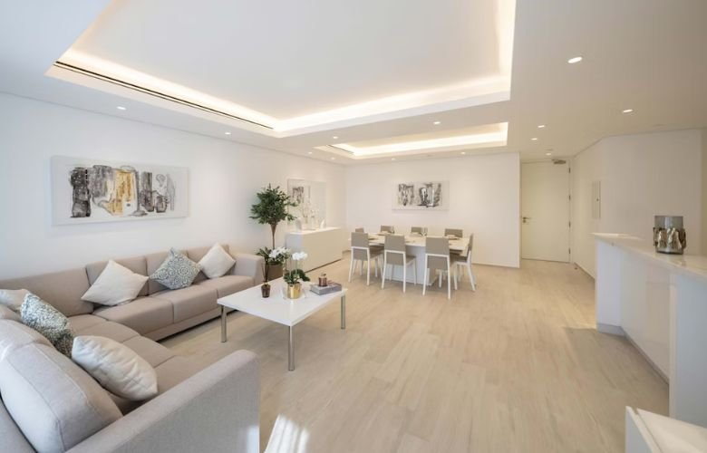 gesso minimalista apartamento