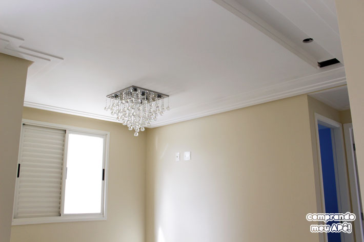 gesso que amplia espaço
