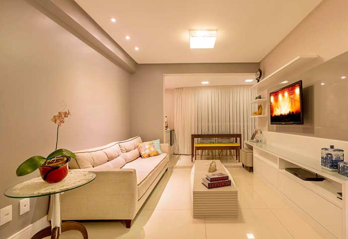 gesso 3d apartamento pequeno