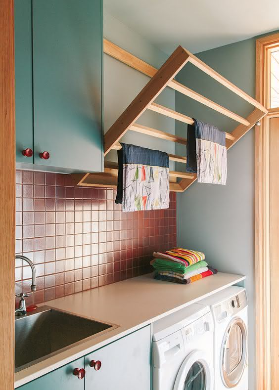 varal sanfonado apartamento