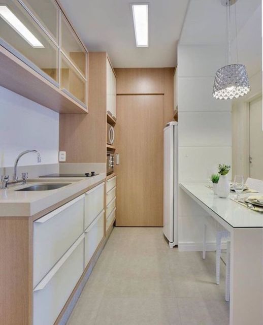 ideias cozinha apartamento pequeno
