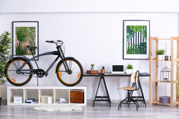 onde guardar bicicleta em apartamento