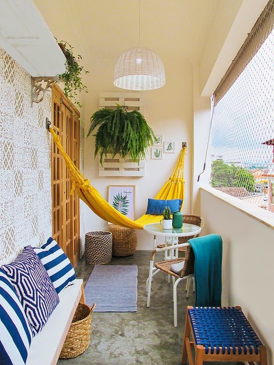 móveis para varanda de apartamento