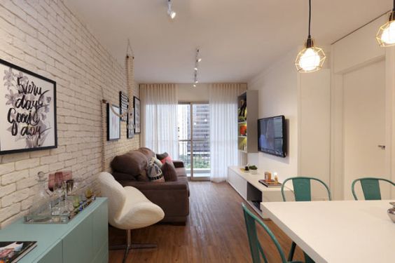 iluminação indireta apartamento pequeno