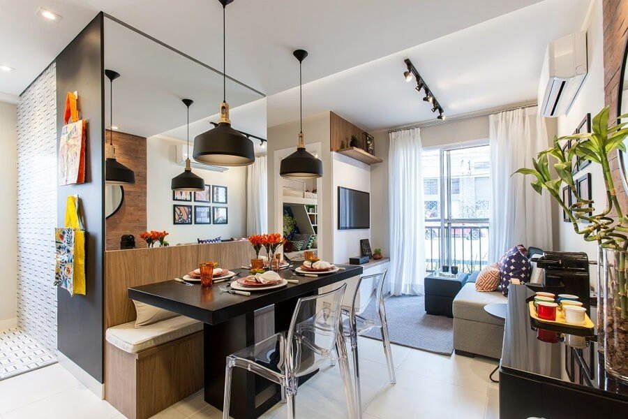 luzes de led para apartamento pequeno
