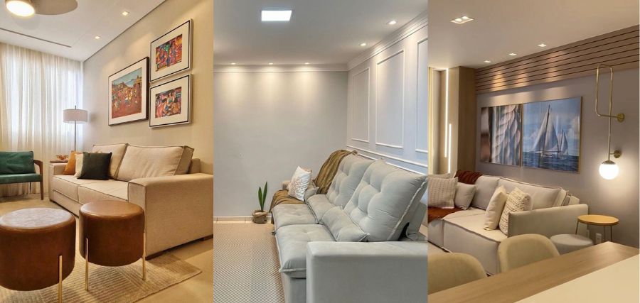iluminação natural apartamento pequeno