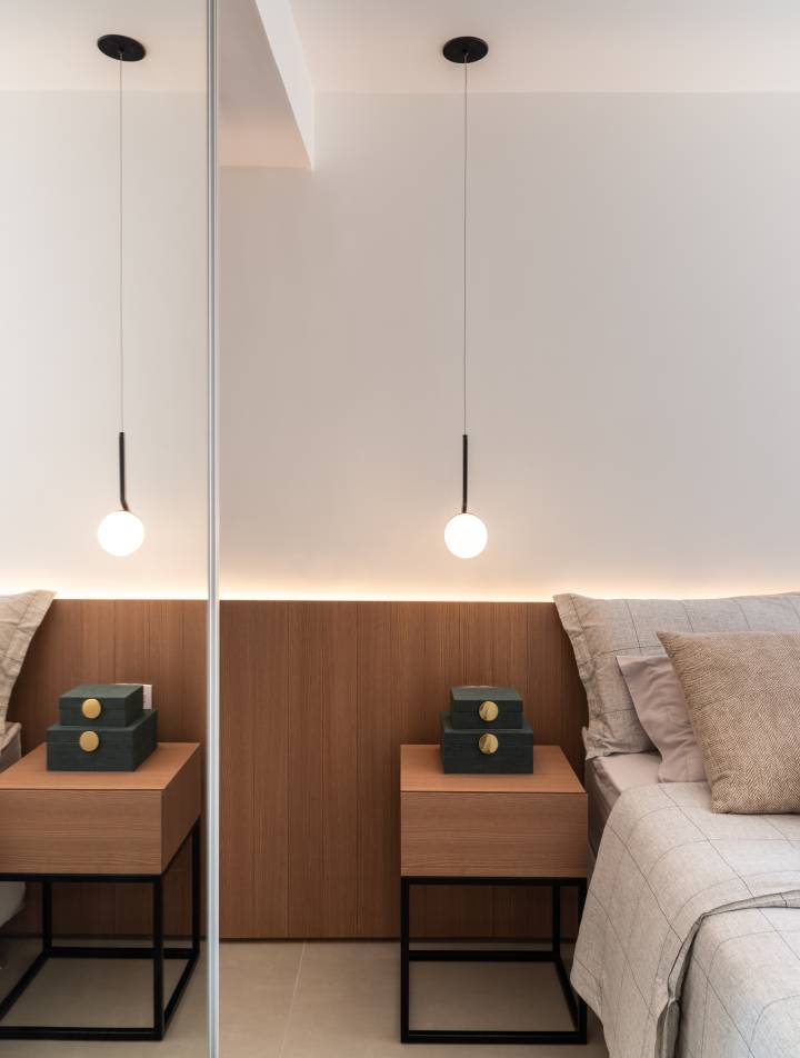 iluminação inteligente apartamento pequeno