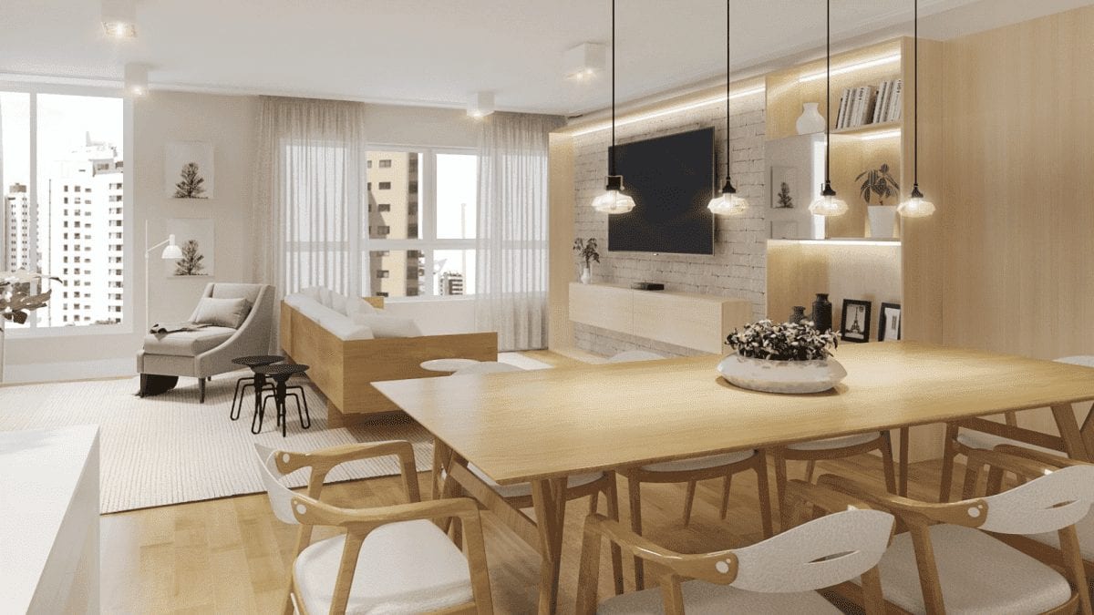 imagens de decoração de apartamento