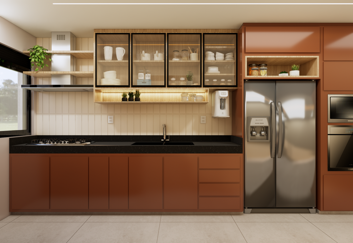 cozinha funcional apartamento