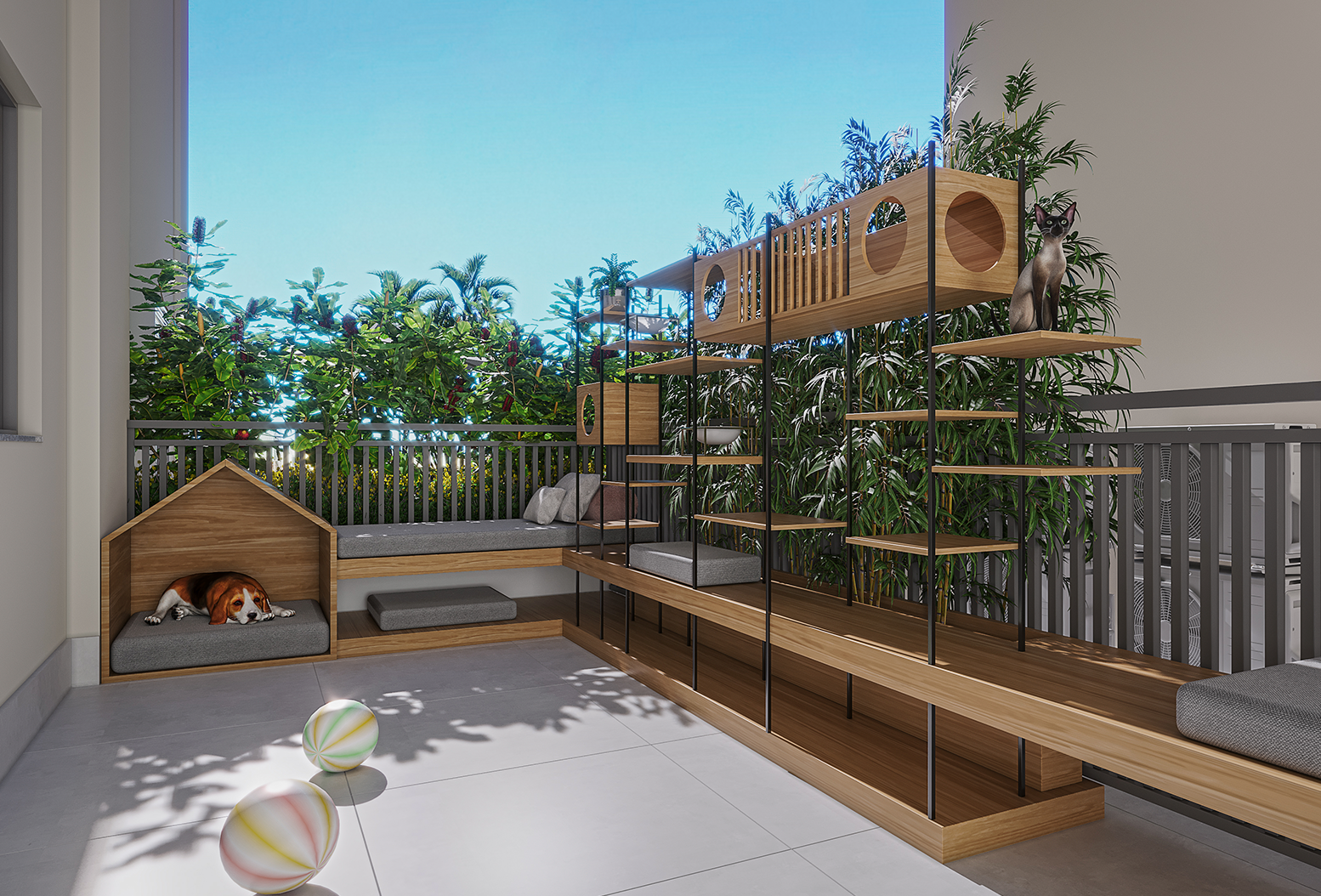 como montar um jardim na sacada de apartamento alugado