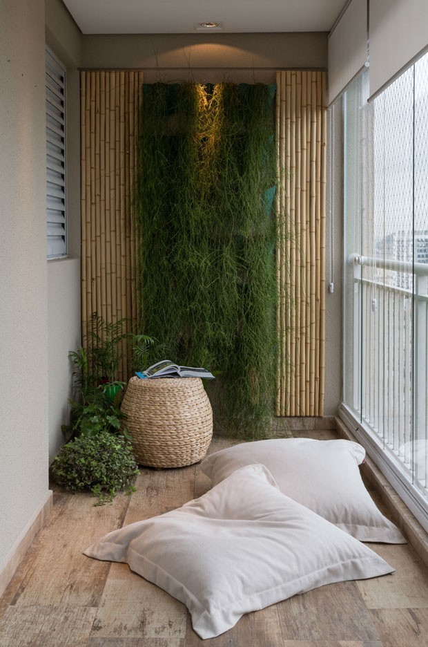 Como fazer jardim vertical em apartamento