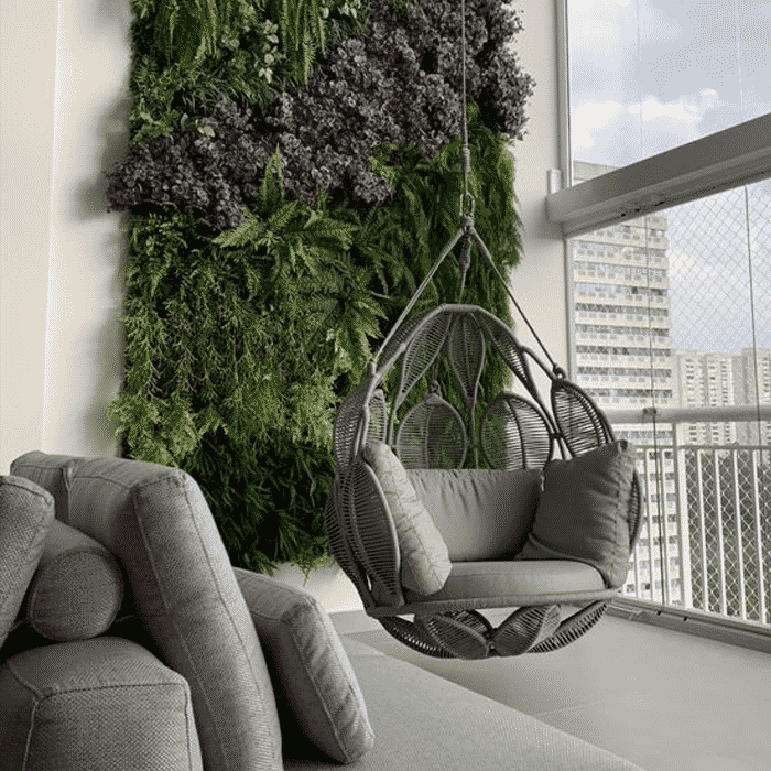 Plantas para jardim vertical de apartamento