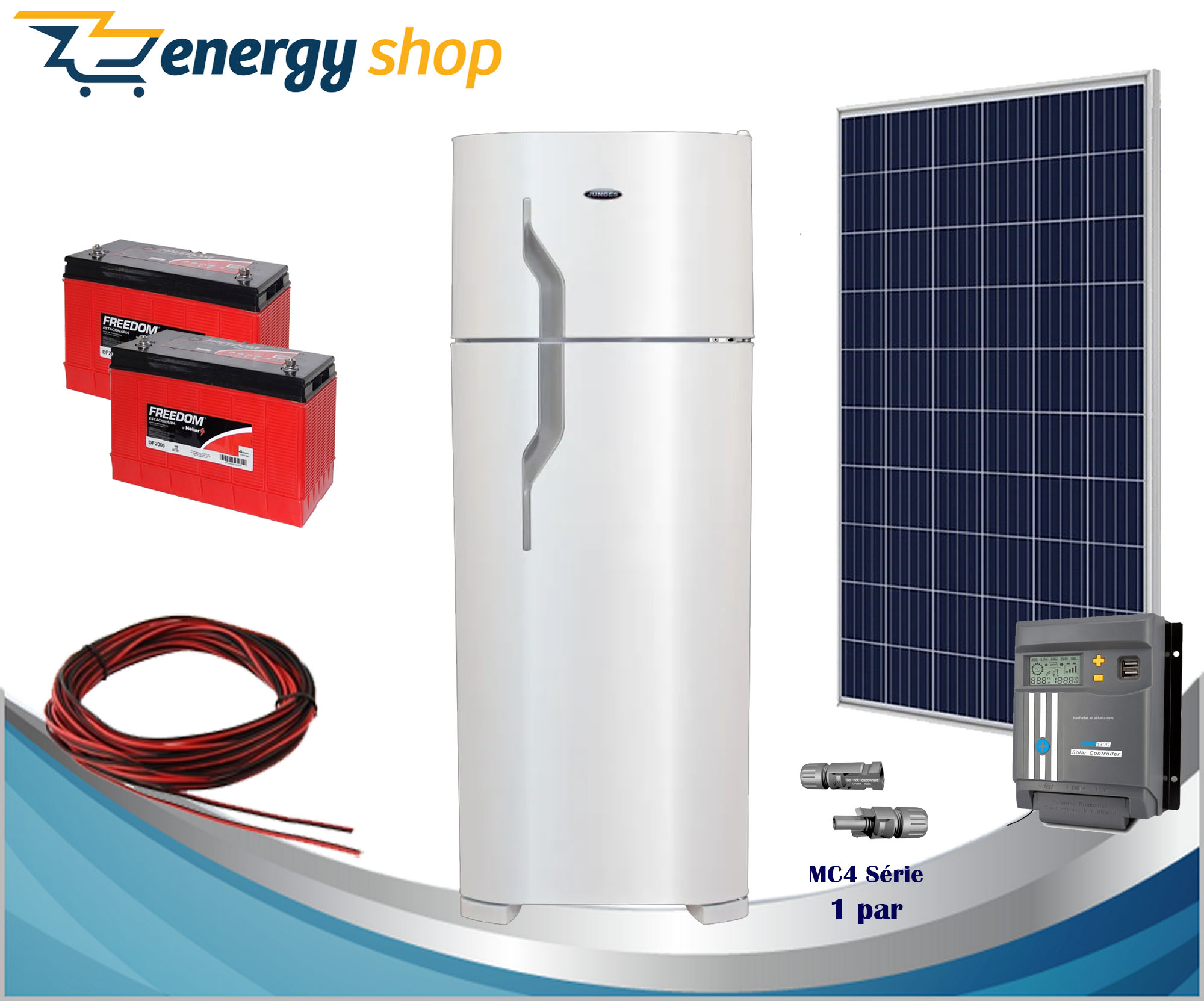 energia solar para apartamento pequeno