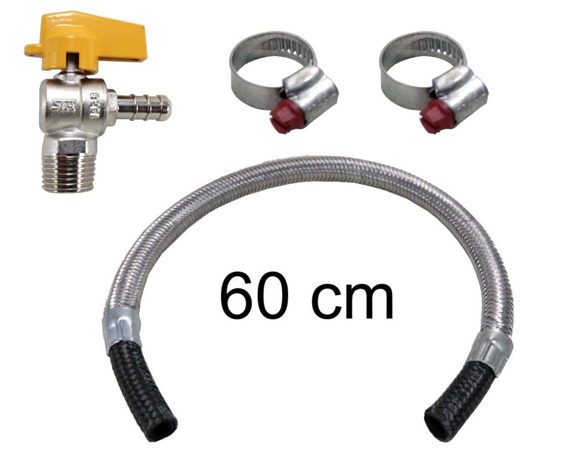 Registro de gás (válvula esfera angular 90°)