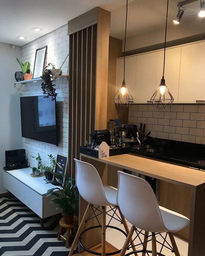 lâmpada para apartamento alugado