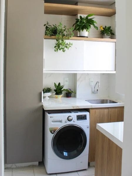 decoração lavanderia apartamento