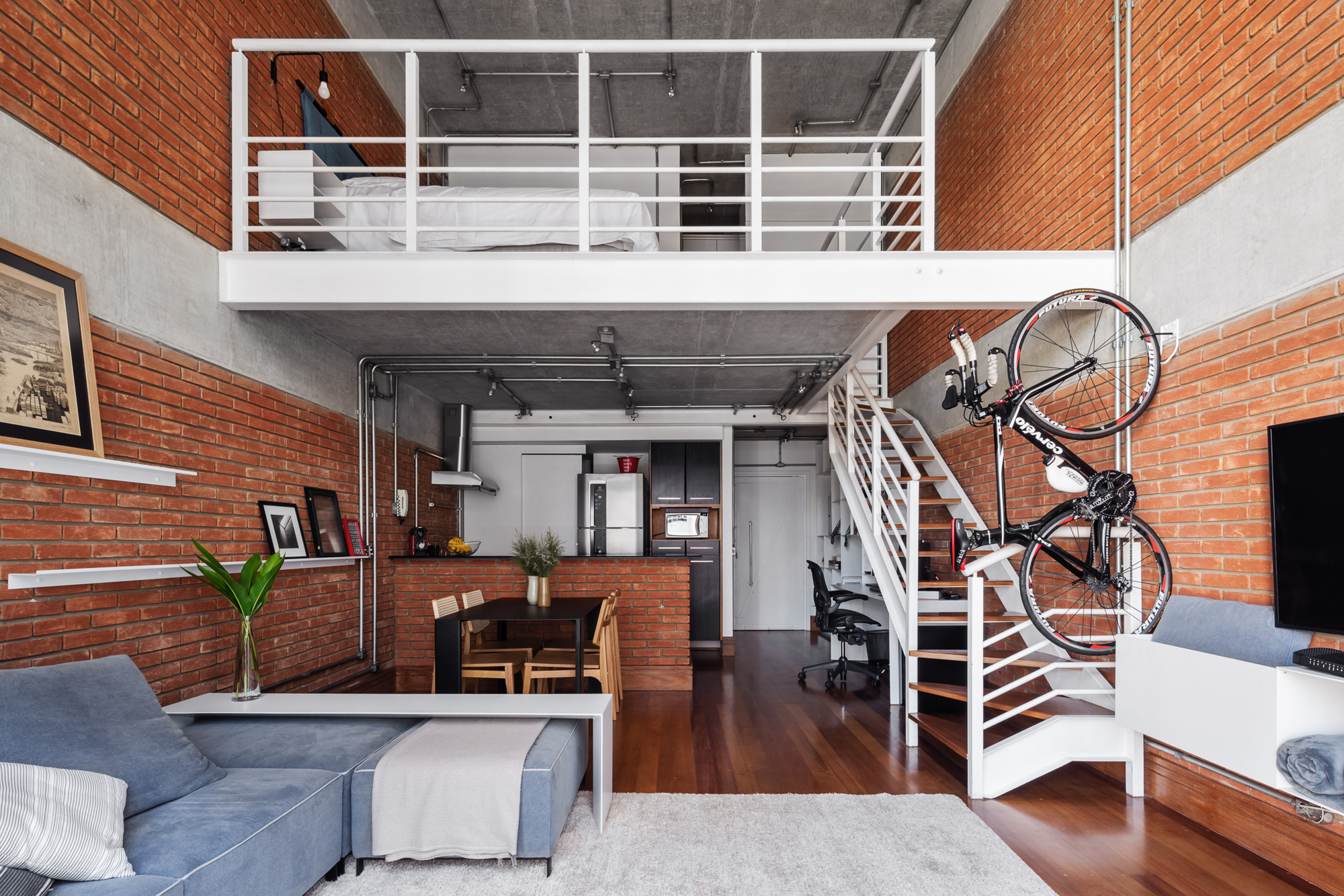Apartamento loft decoração