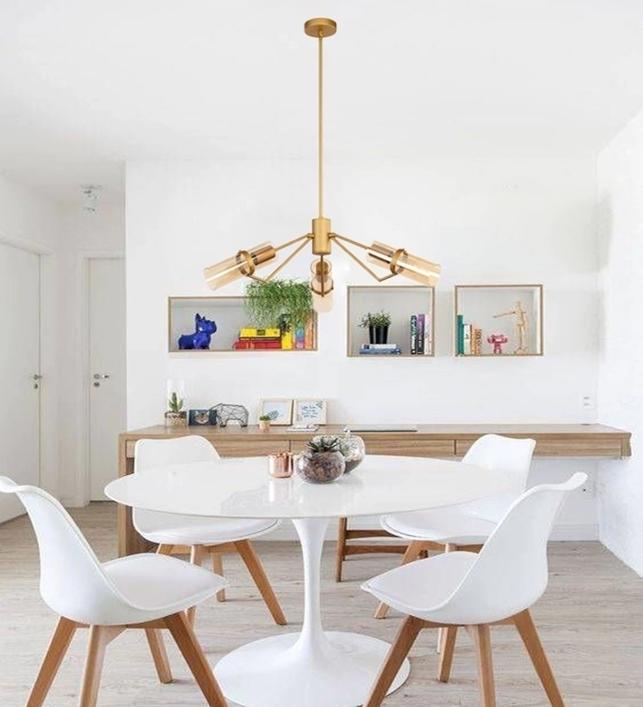 lustre vidro fosco apartamento pequeno