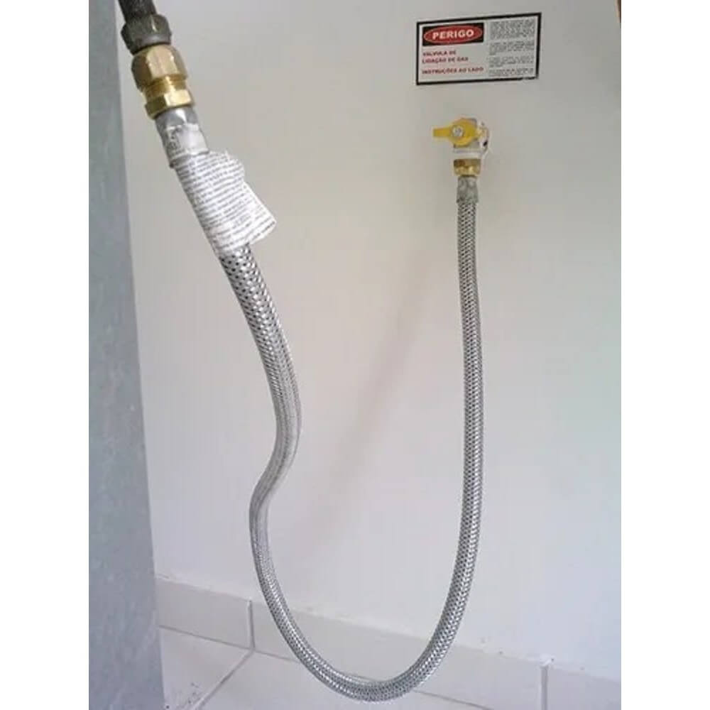conexão segura gás apartamento