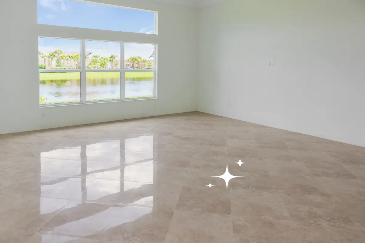 Piso para cozinha de apartamento pequeno