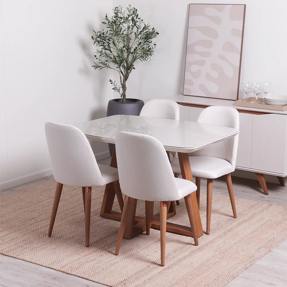 mesa 4 cadeiras dobrável apartamento pequeno