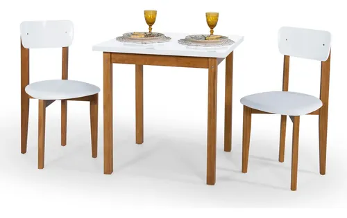 mesa de jantar retrátil 2 lugares