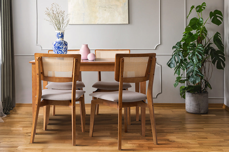 mesa de jantar 4 lugares dobrável apartamento pequeno