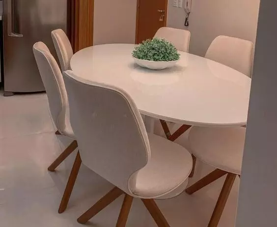 mesa de jantar para 2 pessoas apartamento pequeno