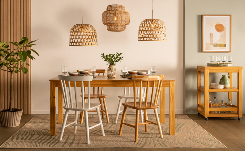 mesa de jantar para cozinha pequena