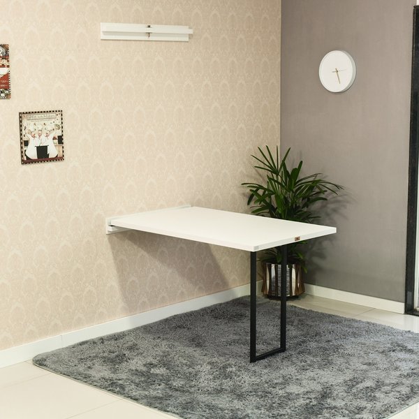 mesa retrátil para espaço reduzido
