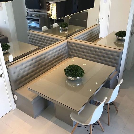 mesa para espaços reduzidos