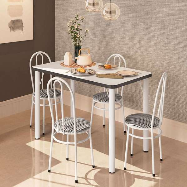 mesa cozinha pequena com gaveta
