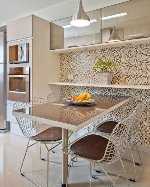mesa extensível cozinha apartamento