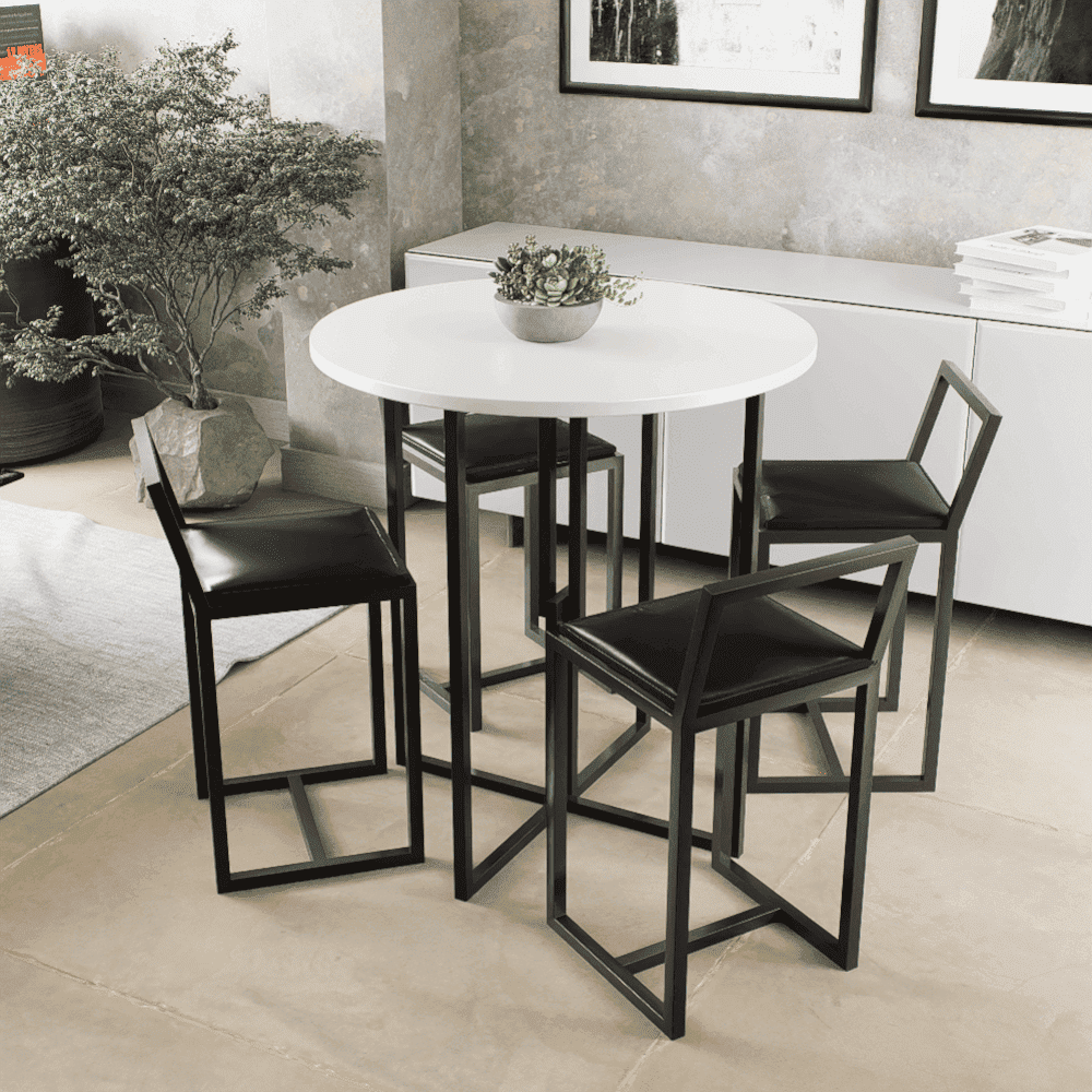 mesa para cozinha pequena 4 pessoas