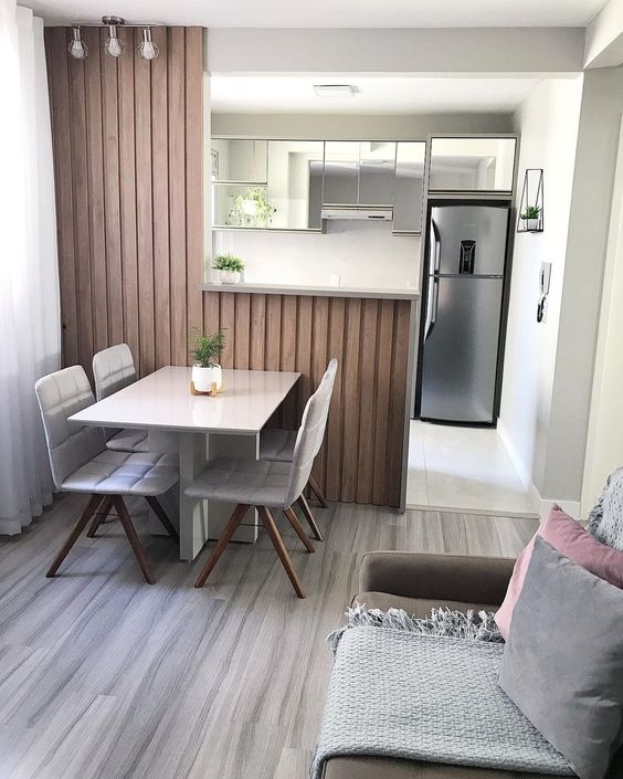 mesa dobrável parede apartamento