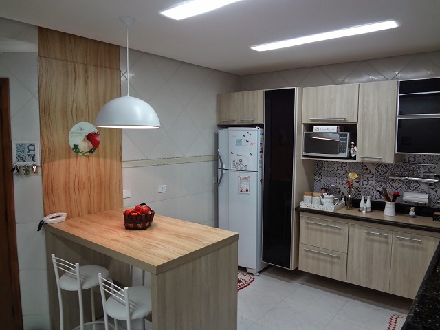 mesa planejada para 6 pessoas apartamento