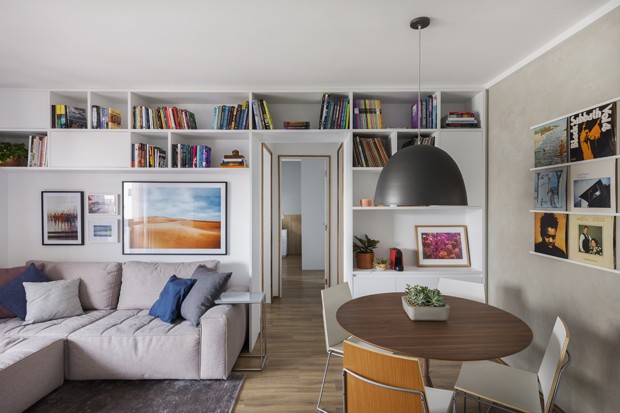 apartamento com área externa