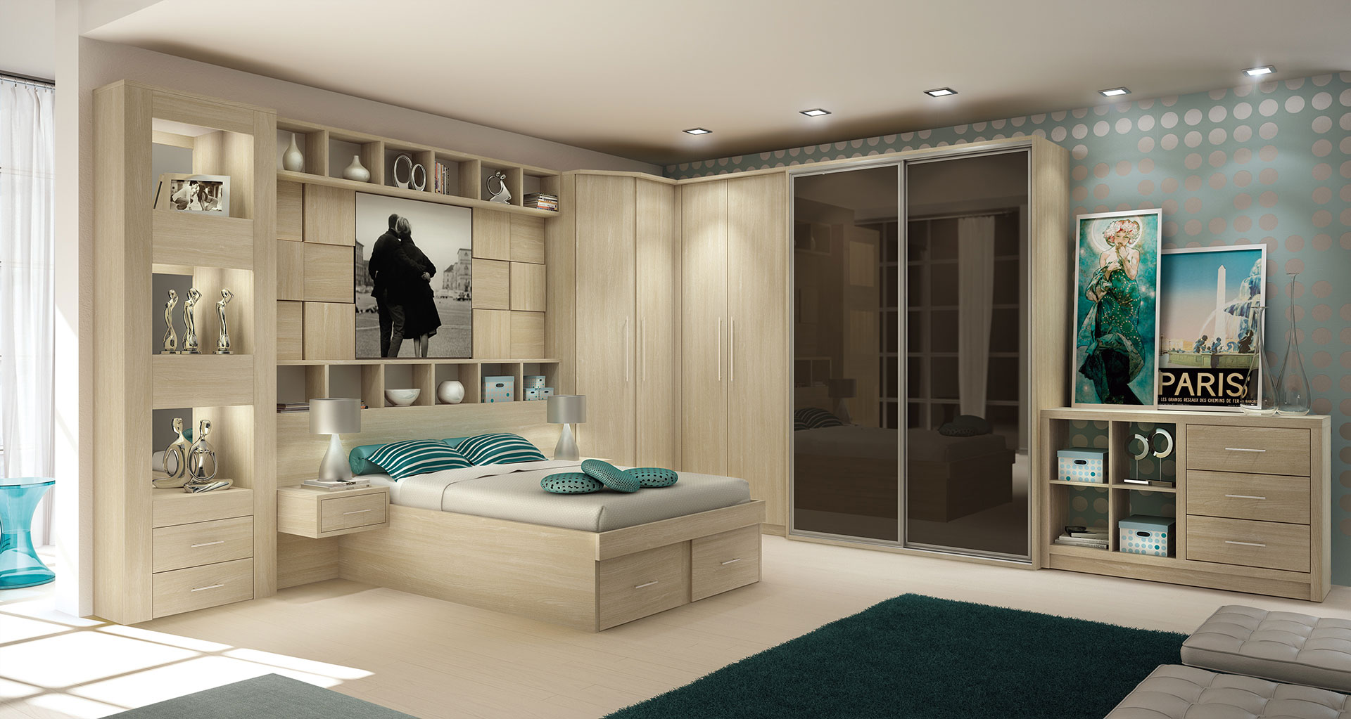 como organizar apartamento pequeno com móveis planejados