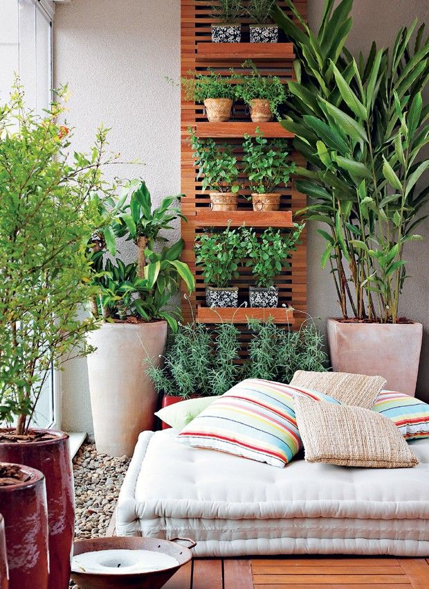 plantas para varanda de apartamento pequena