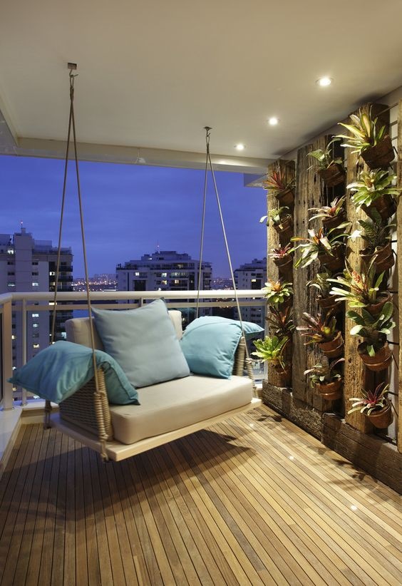 como decorar varanda de apartamento com plantas
