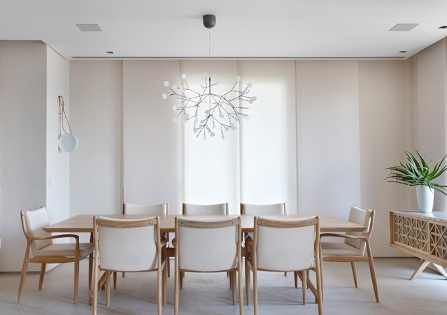 pendente sala de jantar apartamento 23 globos