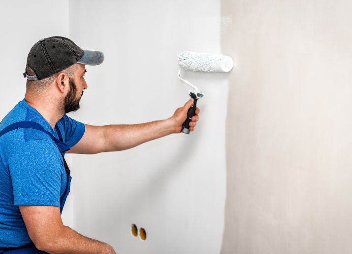pintura de quarto de apartamento