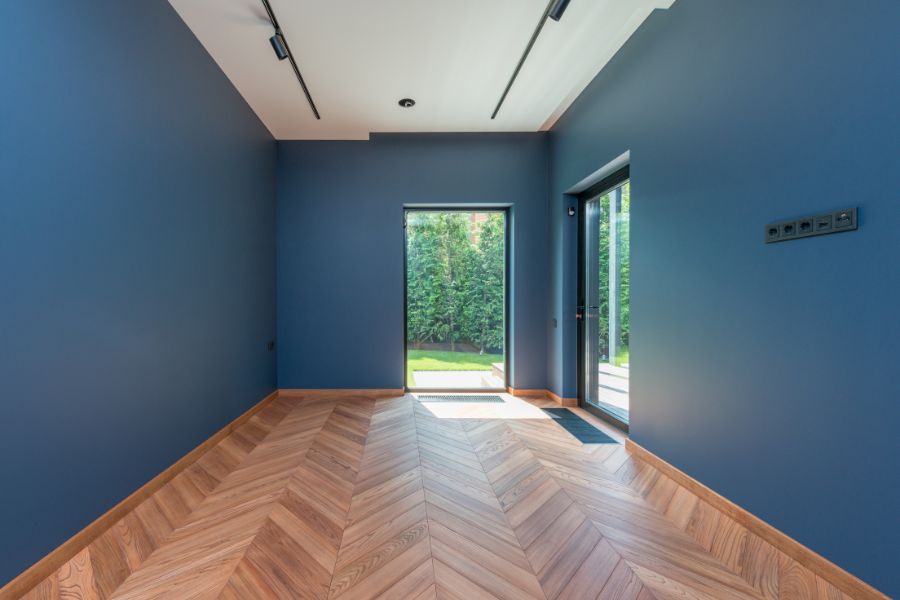 pintura de apartamento com textura