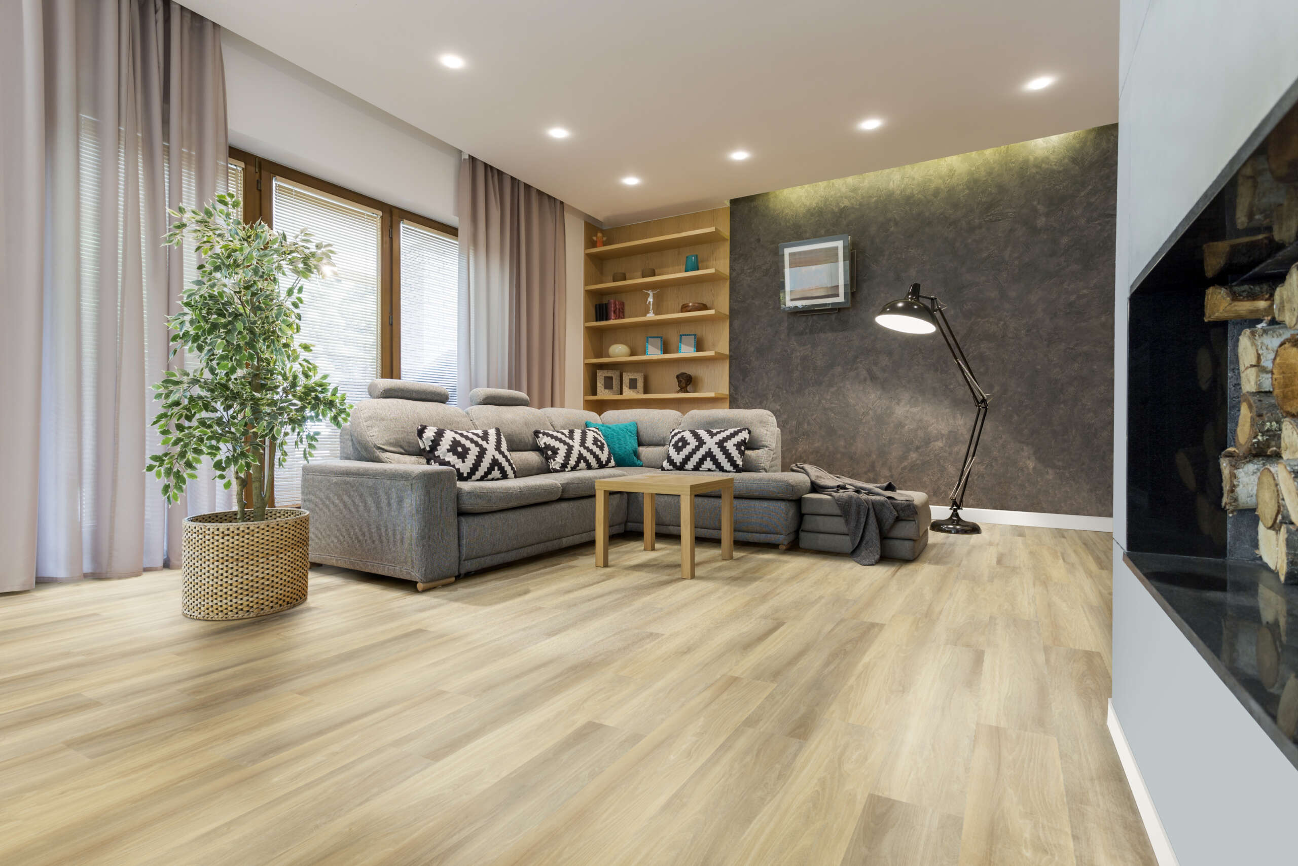 piso vinílico apartamento pequeno