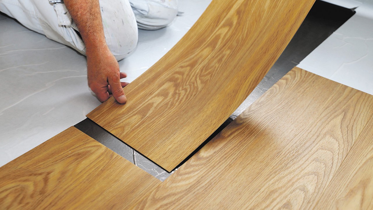 piso vinílico apartamento cores