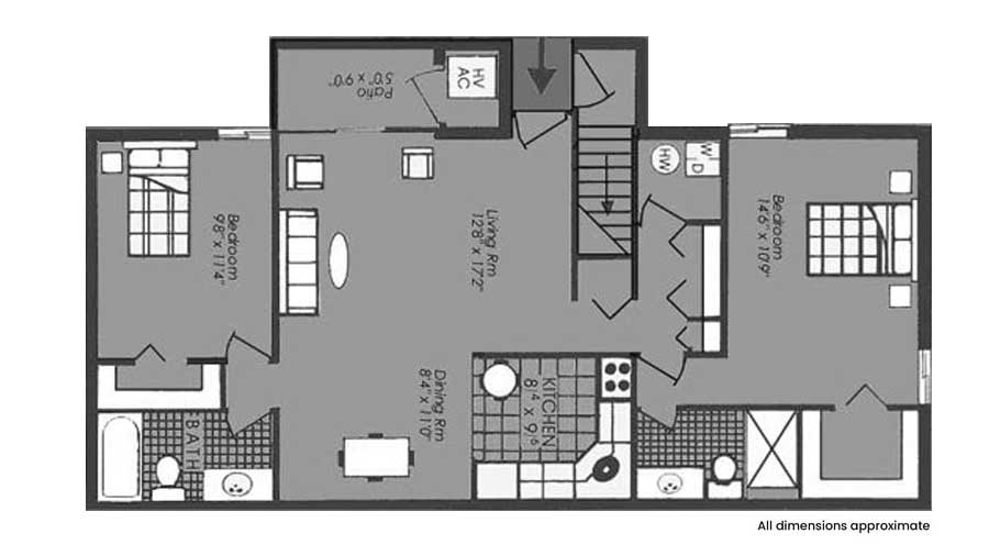 projetos de habitação 2 quartos