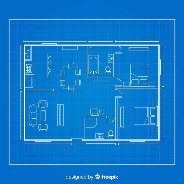 planta baixa de um apartamento